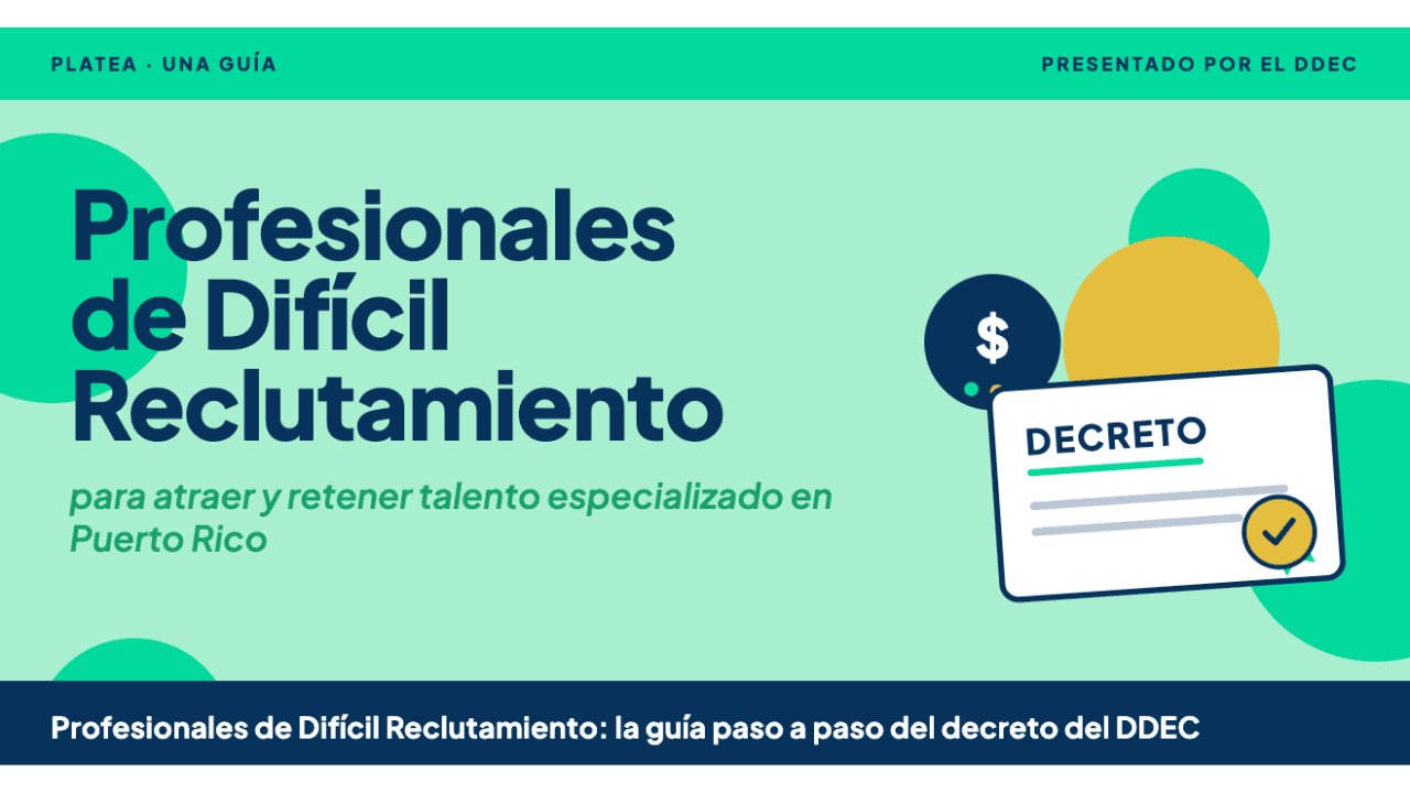 Guía para solicitar el Incentivo para Profesionales de Difícil Reclutamiento