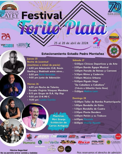 Festival Torito Plata - PlateaPR