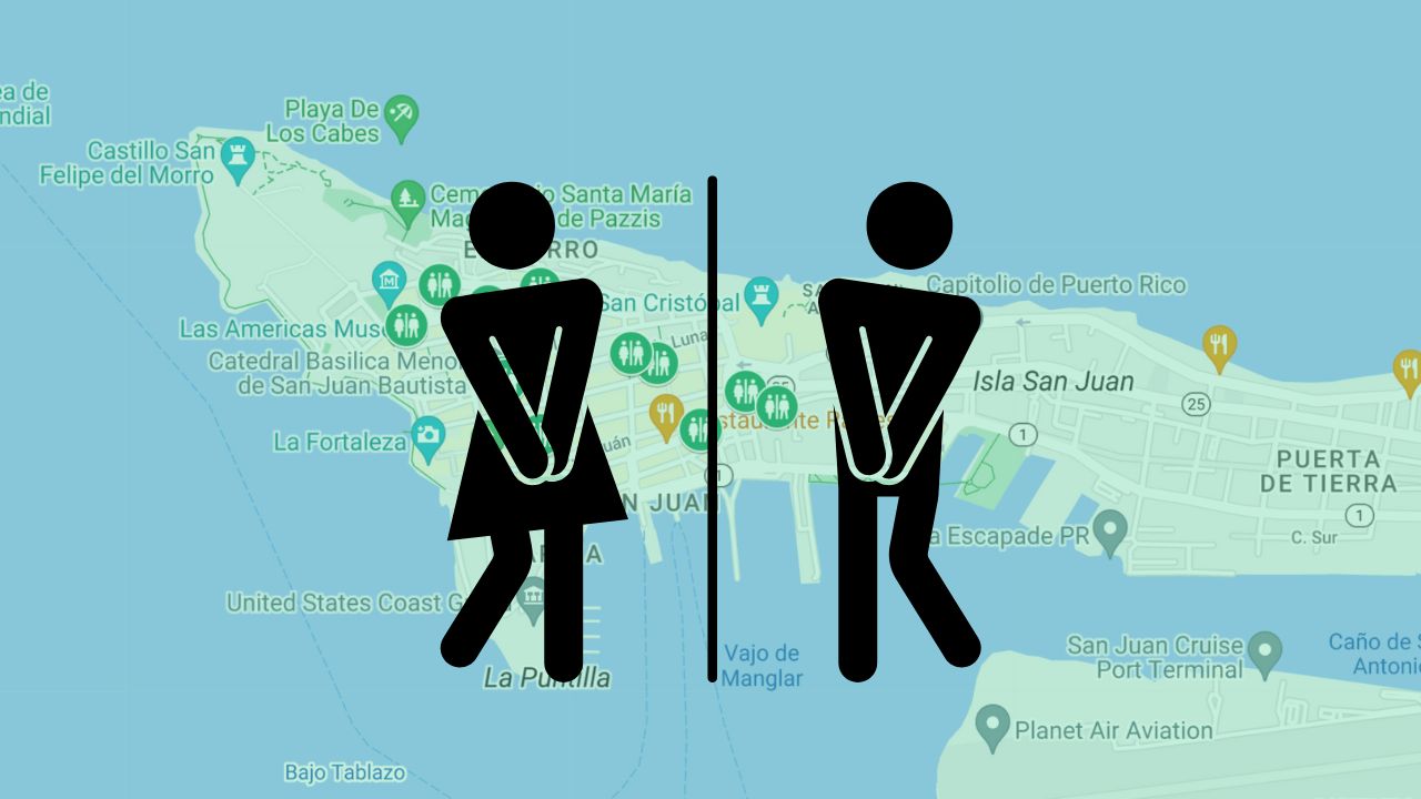 Ilustración del mapa de baños públicos para la SanSe 2025.